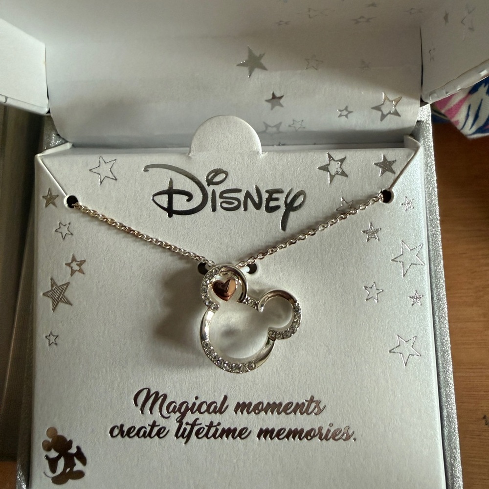 Disney Silver and Gold Mickey Mouse Pendant